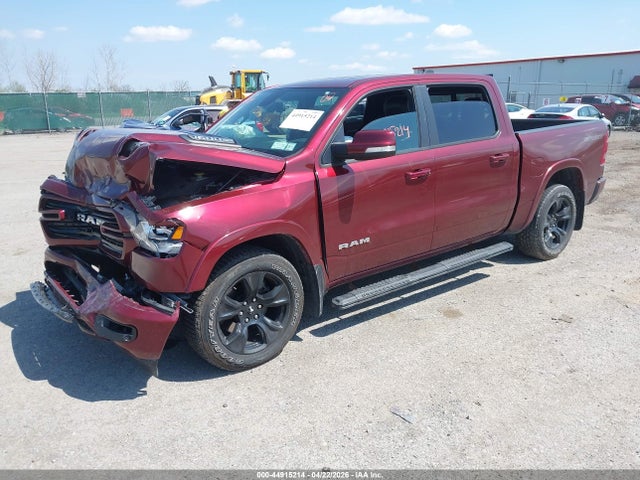 44915214 :رقم المزاد ، 1C6SRFJT6LN192579 vin ، 2020 Ram 1500 Laramie  4x4 5'7 Box مزاد بيع