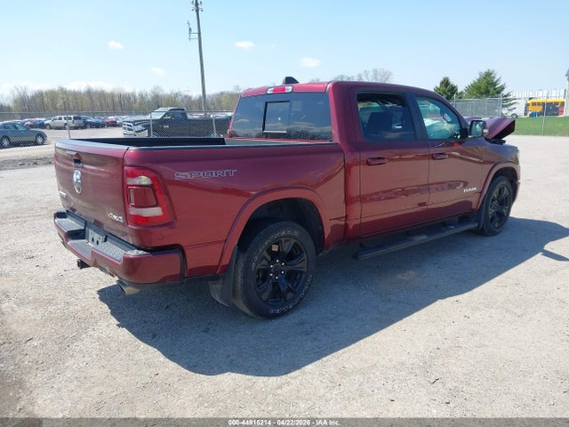 44915214 :رقم المزاد ، 1C6SRFJT6LN192579 vin ، 2020 Ram 1500 Laramie  4x4 5'7 Box مزاد بيع