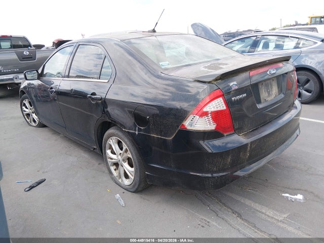 44915416 :رقم المزاد ، 3FAHP0HA8CR142019 vin ، 2012 Ford Fusion Se مزاد بيع