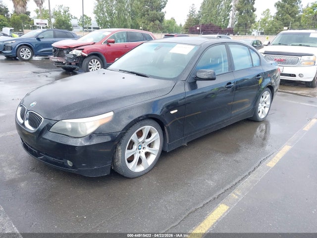 2005 Bmw 545i მანქანა იყიდება აუქციონზე, vin: WBANB33555CN67719, აუქციონის ნომერი: 44915422
