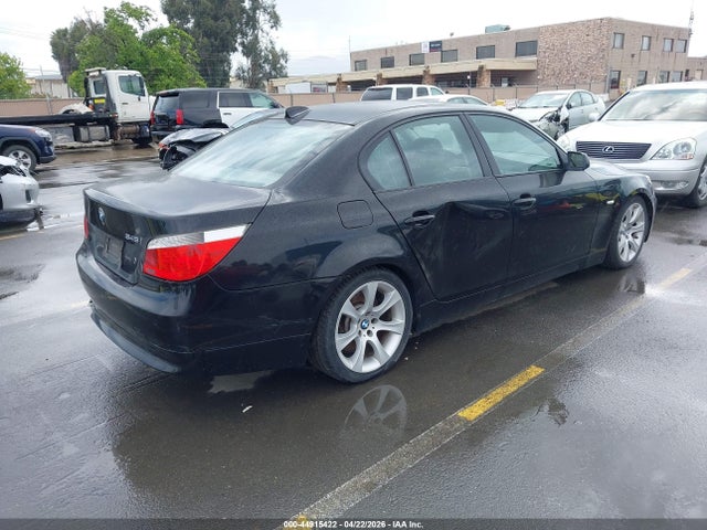 2005 Bmw 545i მანქანა იყიდება აუქციონზე, vin: WBANB33555CN67719, აუქციონის ნომერი: 44915422