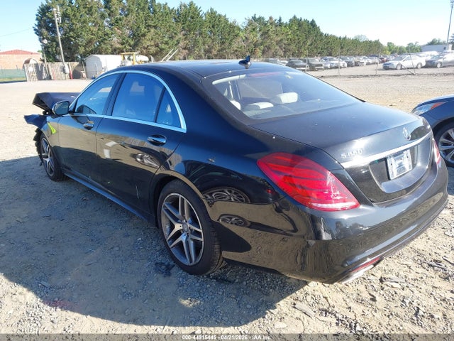 2015 Mercedes-benz S 550 4matic მანქანა იყიდება აუქციონზე, vin: WDDUG8FBXFA129439, აუქციონის ნომერი: 44915445