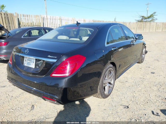 2015 Mercedes-benz S 550 4matic მანქანა იყიდება აუქციონზე, vin: WDDUG8FBXFA129439, აუქციონის ნომერი: 44915445