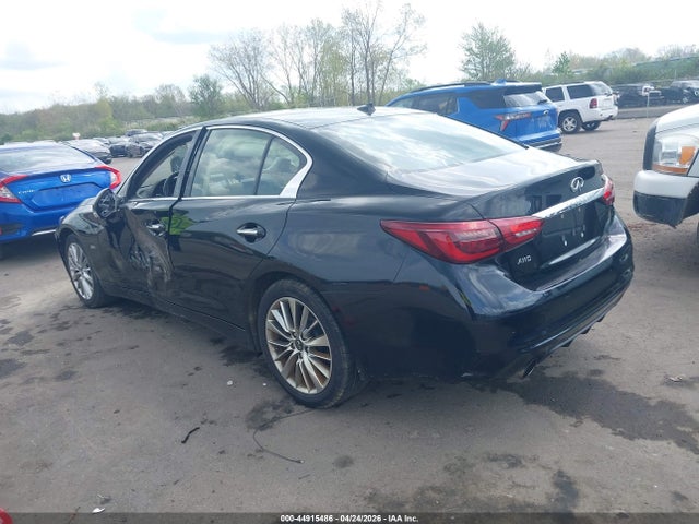 44915486 :رقم المزاد ، JN1EV7AR5JM442251 vin ، 2018 Infiniti Q50 3.0t Luxe مزاد بيع