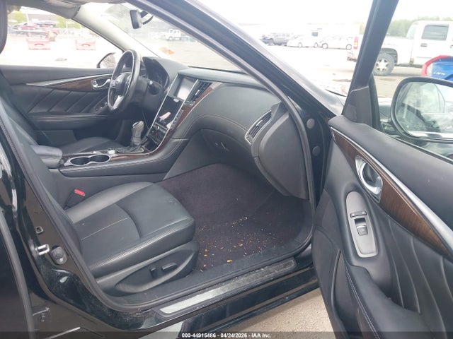 44915486 :رقم المزاد ، JN1EV7AR5JM442251 vin ، 2018 Infiniti Q50 3.0t Luxe مزاد بيع