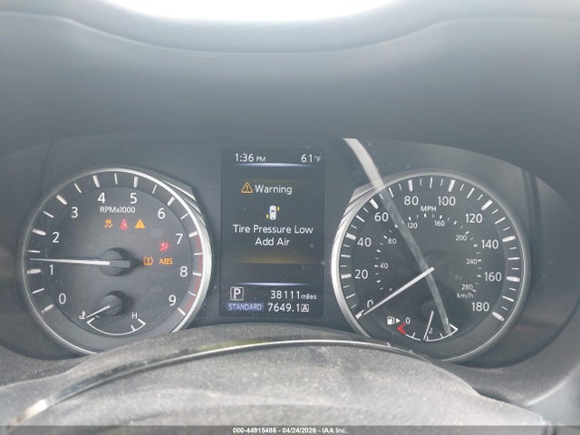 44915486 :رقم المزاد ، JN1EV7AR5JM442251 vin ، 2018 Infiniti Q50 3.0t Luxe مزاد بيع