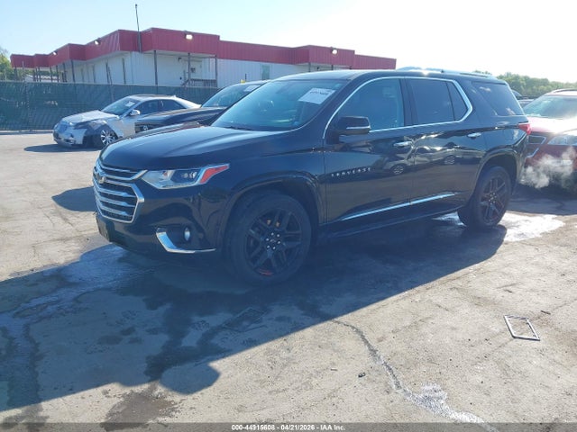 44915608 :رقم المزاد ، 1GNEVKKW2JJ173929 vin ، 2018 Chevrolet Traverse High Country مزاد بيع
