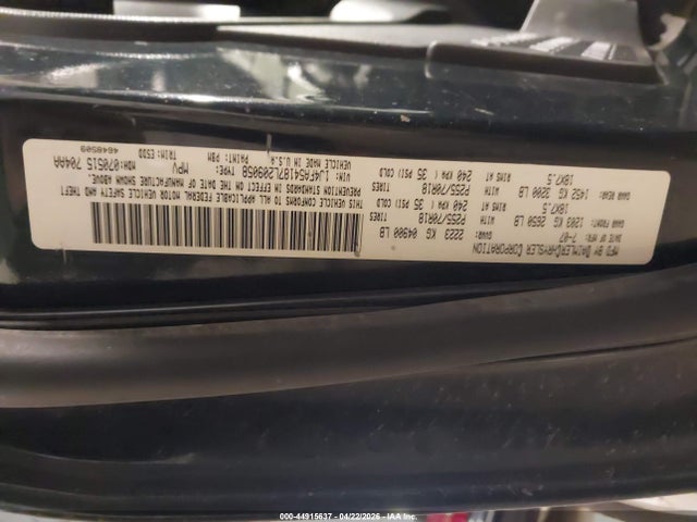 2007 Jeep Wrangler Sahara მანქანა იყიდება აუქციონზე, vin: 1J4FA54187L209058, აუქციონის ნომერი: 44915637
