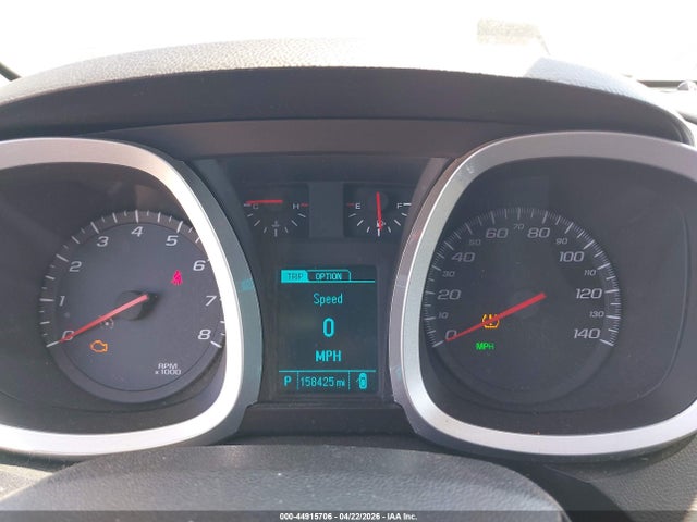 2015 Chevrolet Equinox 1lt მანქანა იყიდება აუქციონზე, vin: 2GNALBEK5F6301937, აუქციონის ნომერი: 44915706
