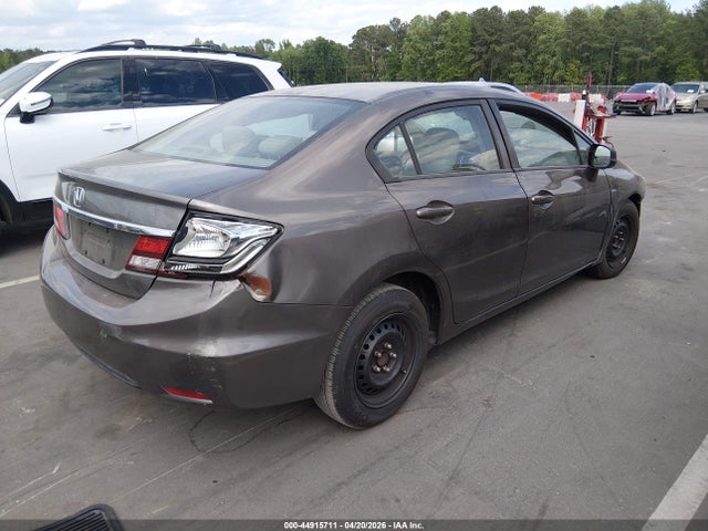 Продаж на аукціоні авто 2013 Honda Civic Lx, vin: 2HGFB2F50DH591615, номер лоту: 44915711