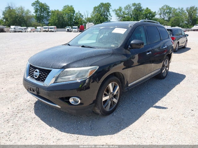2015 Nissan Pathfinder Platinum მანქანა იყიდება აუქციონზე, vin: 5N1AR2MM0FC638979, აუქციონის ნომერი: 44915720