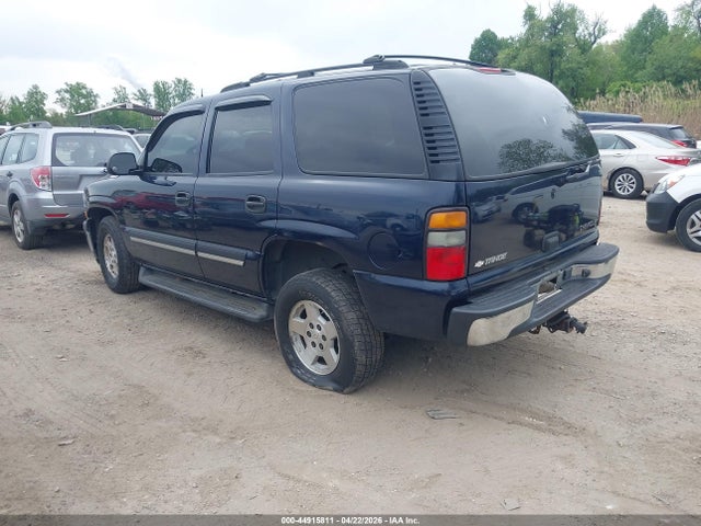 Продажа на аукционе авто 2005 Chevrolet Tahoe Ls, vin: 1GNEK13T25R163478, номер лота: 44915811