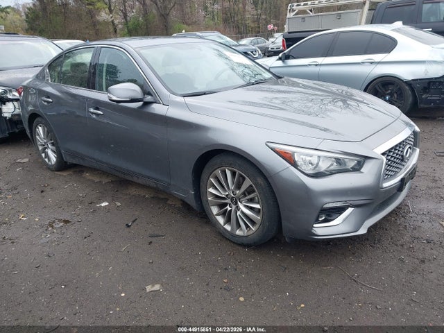 Aukcja sprzedaży 2022 Infiniti Q50 Luxe Awd, vin: JN1EV7BR8NM342066, numer aukcji: 44915851
