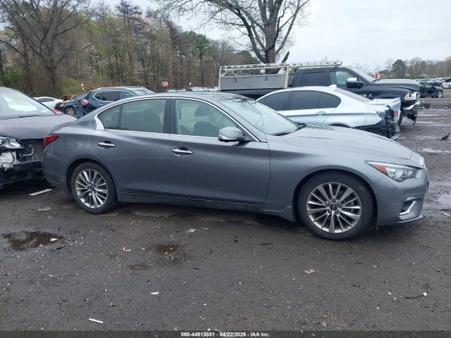 Aukcja sprzedaży 2022 Infiniti Q50 Luxe Awd, vin: JN1EV7BR8NM342066, numer aukcji: 44915851
