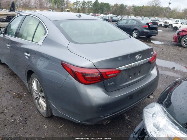 Aukcja sprzedaży 2022 Infiniti Q50 Luxe Awd, vin: JN1EV7BR8NM342066, numer aukcji: 44915851