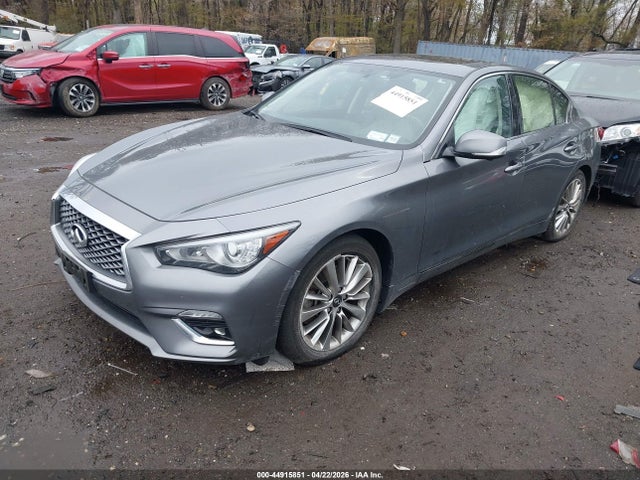 Aukcja sprzedaży 2022 Infiniti Q50 Luxe Awd, vin: JN1EV7BR8NM342066, numer aukcji: 44915851