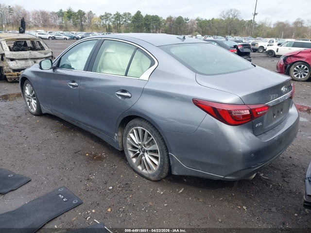 Aukcja sprzedaży 2022 Infiniti Q50 Luxe Awd, vin: JN1EV7BR8NM342066, numer aukcji: 44915851