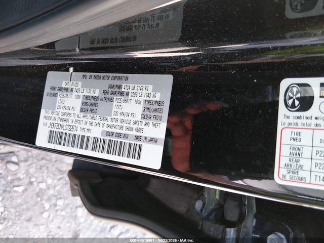 44915961 :رقم المزاد ، JM3KFBCMXL0792574 vin ، 2020 Mazda Cx-5 Touring مزاد بيع