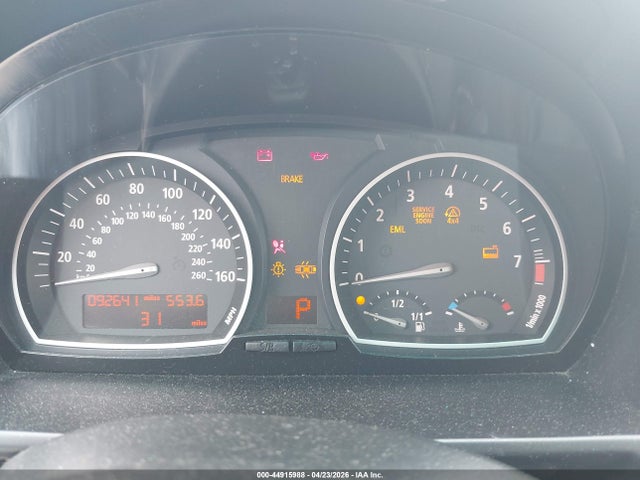 2009 Bmw X3 Xdrive30i მანქანა იყიდება აუქციონზე, vin: WBXPC934X9WJ29563, აუქციონის ნომერი: 44915988