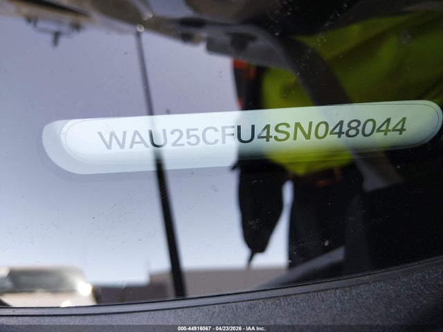 44916067 :رقم المزاد ، WAU25CFU4SN048044 vin ، 2025 Audi All-new S5 Premium Plus Tfsi Quattro S Tronic مزاد بيع