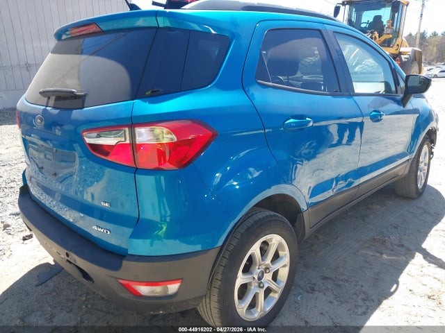 Продажа на аукционе авто 2018 Ford Ecosport Se, vin: MAJ6P1UL8JC164215, номер лота: 44916202
