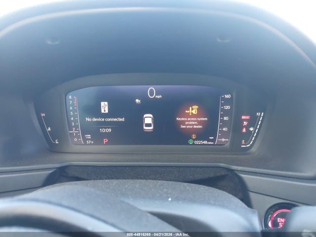 44916269 :رقم المزاد ، 1HGCY1F41SA011495 vin ، 2025 Honda Accord Se مزاد بيع