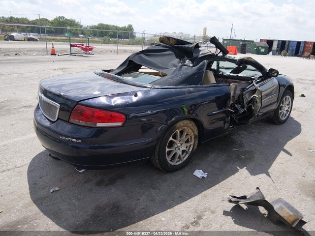 Продаж на аукціоні авто 2001 Chrysler Sebring Limited, vin: 1C3EL65U11N653313, номер лоту: 44916337