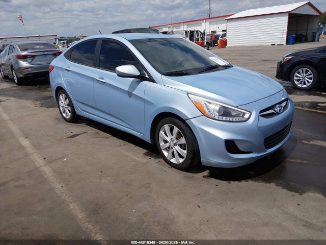 44916348 :رقم المزاد ، KMHCU4AE0EU608079 vin ، 2014 Hyundai Accent Gls مزاد بيع
