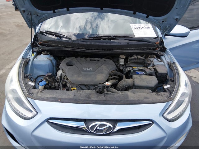 44916348 :رقم المزاد ، KMHCU4AE0EU608079 vin ، 2014 Hyundai Accent Gls مزاد بيع