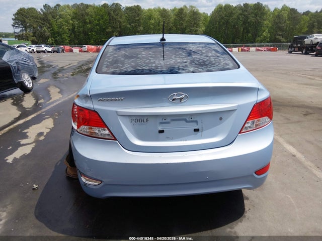 44916348 :رقم المزاد ، KMHCU4AE0EU608079 vin ، 2014 Hyundai Accent Gls مزاد بيع
