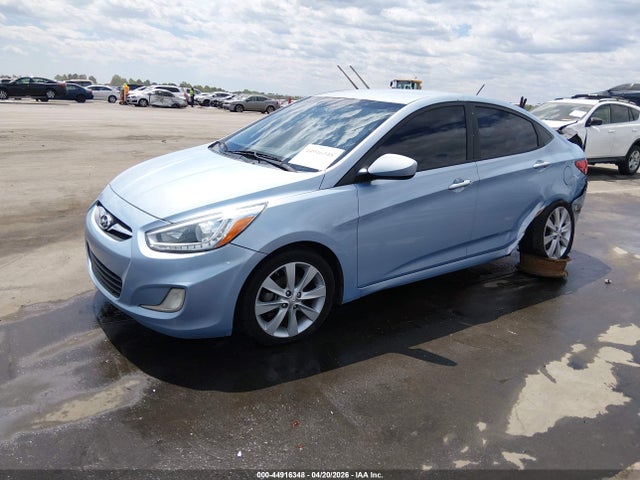 44916348 :رقم المزاد ، KMHCU4AE0EU608079 vin ، 2014 Hyundai Accent Gls مزاد بيع