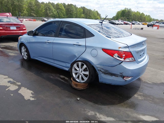 44916348 :رقم المزاد ، KMHCU4AE0EU608079 vin ، 2014 Hyundai Accent Gls مزاد بيع