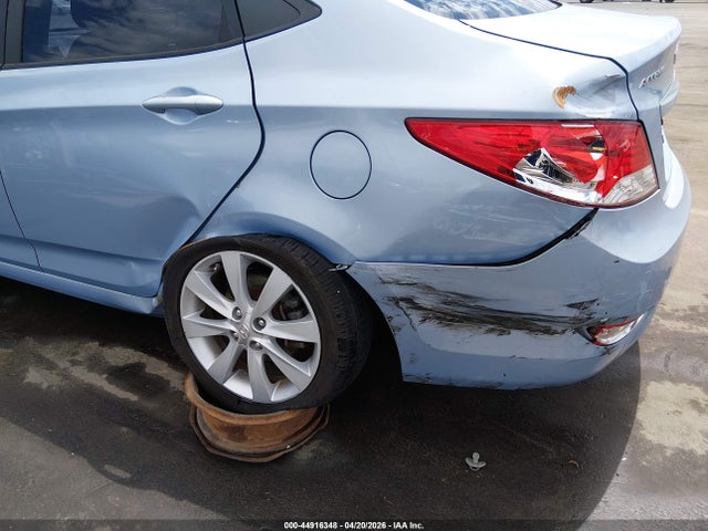44916348 :رقم المزاد ، KMHCU4AE0EU608079 vin ، 2014 Hyundai Accent Gls مزاد بيع