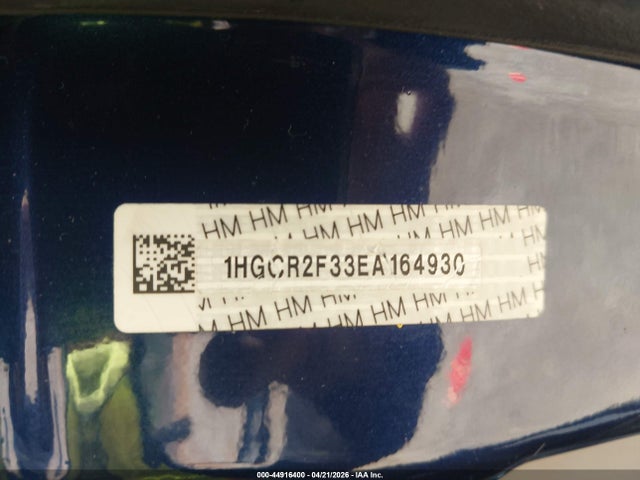 Продаж на аукціоні авто 2014 Honda Accord Lx, vin: 1HGCR2F33EA164930, номер лоту: 44916400
