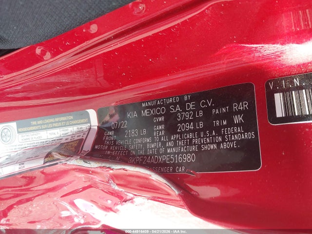 KIA Forte Lxs 2023 3KPF24ADXPE516980 Image 9