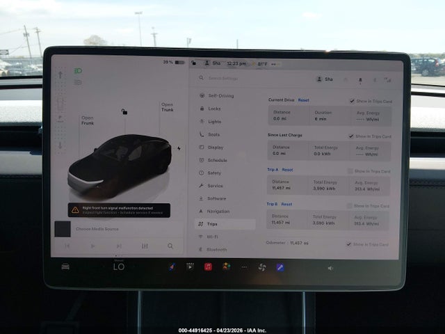 Aukcja sprzedaży 2026 Tesla Model Y All-wheel Drive/long Range Launch Series/premium All-wheel Drive, vin: 7SAYGDEE9TA491460, numer aukcji: 44916425