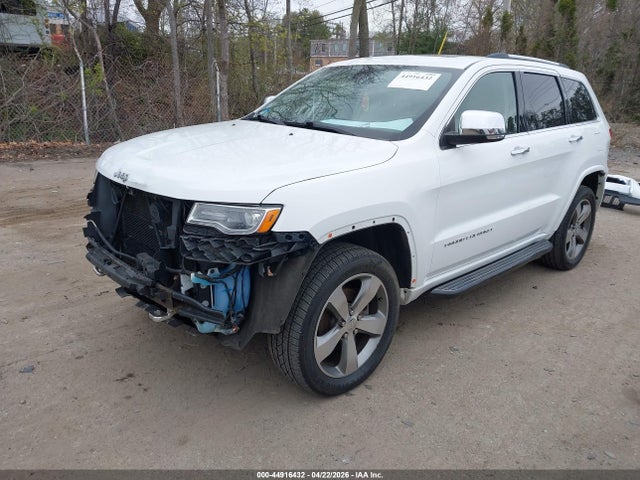 2014 Jeep Grand Cherokee Overland მანქანა იყიდება აუქციონზე, vin: 1C4RJFCG8EC396099, აუქციონის ნომერი: 44916432