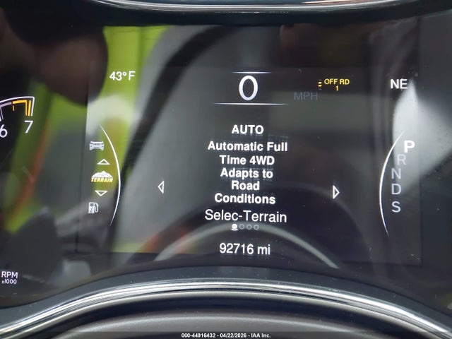 2014 Jeep Grand Cherokee Overland მანქანა იყიდება აუქციონზე, vin: 1C4RJFCG8EC396099, აუქციონის ნომერი: 44916432