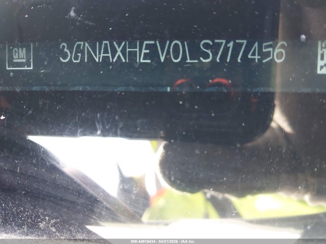 44916434 :رقم المزاد ، 3GNAXHEV0LS717456 vin ، 2020 Chevrolet Equinox Fwd Ls مزاد بيع
