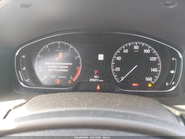 44916483 :رقم المزاد ، 1HGCV2F67JA042829 vin ، 2018 Honda Accord Ex-l 2.0t مزاد بيع