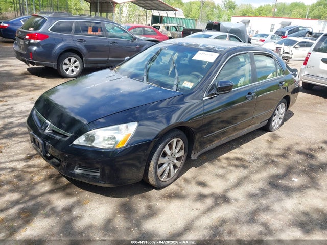 44916507 :رقم المزاد ، 1HGCM66467A086581 vin ، 2007 Honda Accord 3.0 Se مزاد بيع