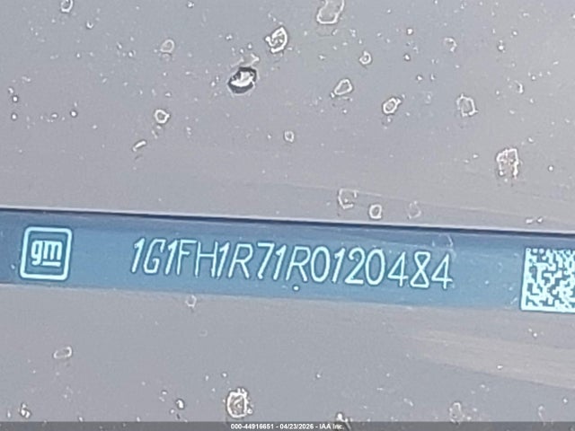1G1FH1R71R0120484 Chevrolet Camaro Rwd 2ss