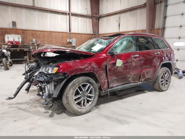 44916694 :رقم المزاد ، 1C4RJFBG4LC290179 vin ، 2020 Jeep Grand Cherokee Limited 4x4 مزاد بيع