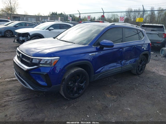 Aukcja sprzedaży 2022 Volkswagen Taos 1.5t Se, vin: 3VVPX7B25NM030750, numer aukcji: 44916759