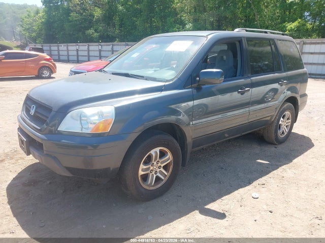2005 Honda Pilot Ex მანქანა იყიდება აუქციონზე, vin: 5FNYF18405B010647, აუქციონის ნომერი: 44916763