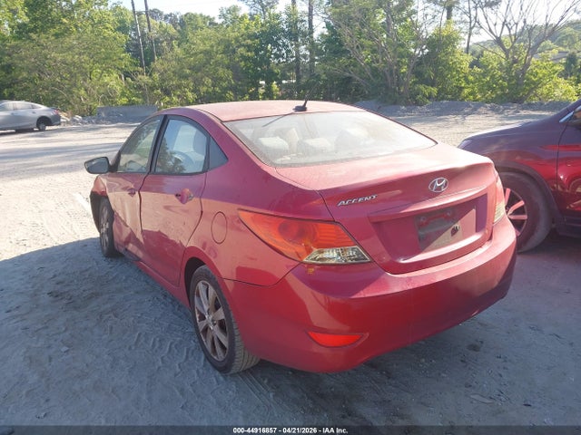Aukcja sprzedaży 2014 Hyundai Accent Gls, vin: KMHCU4AEXEU618554, numer aukcji: 44916857