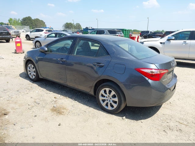 2017 Toyota Corolla Le მანქანა იყიდება აუქციონზე, vin: 2T1BURHE4HC847980, აუქციონის ნომერი: 44916858