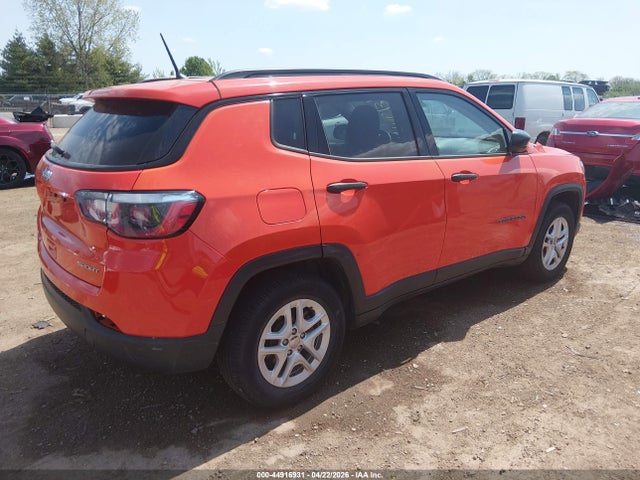 Продаж на аукціоні авто 2018 Jeep Compass Sport Fwd, vin: 3C4NJCABXJT211263, номер лоту: 44916931