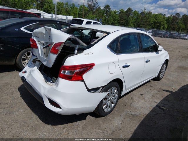2018 Nissan Sentra S მანქანა იყიდება აუქციონზე, vin: 3N1AB7APXJY296609, აუქციონის ნომერი: 44917004