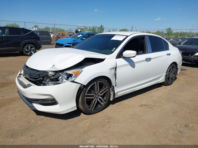 2016 Honda Accord Sport მანქანა იყიდება აუქციონზე, vin: 1HGCR2F56GA024696, აუქციონის ნომერი: 44917055